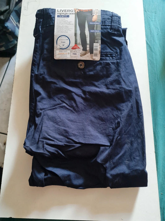 Pantalon chino taille 38 Livergy neuf