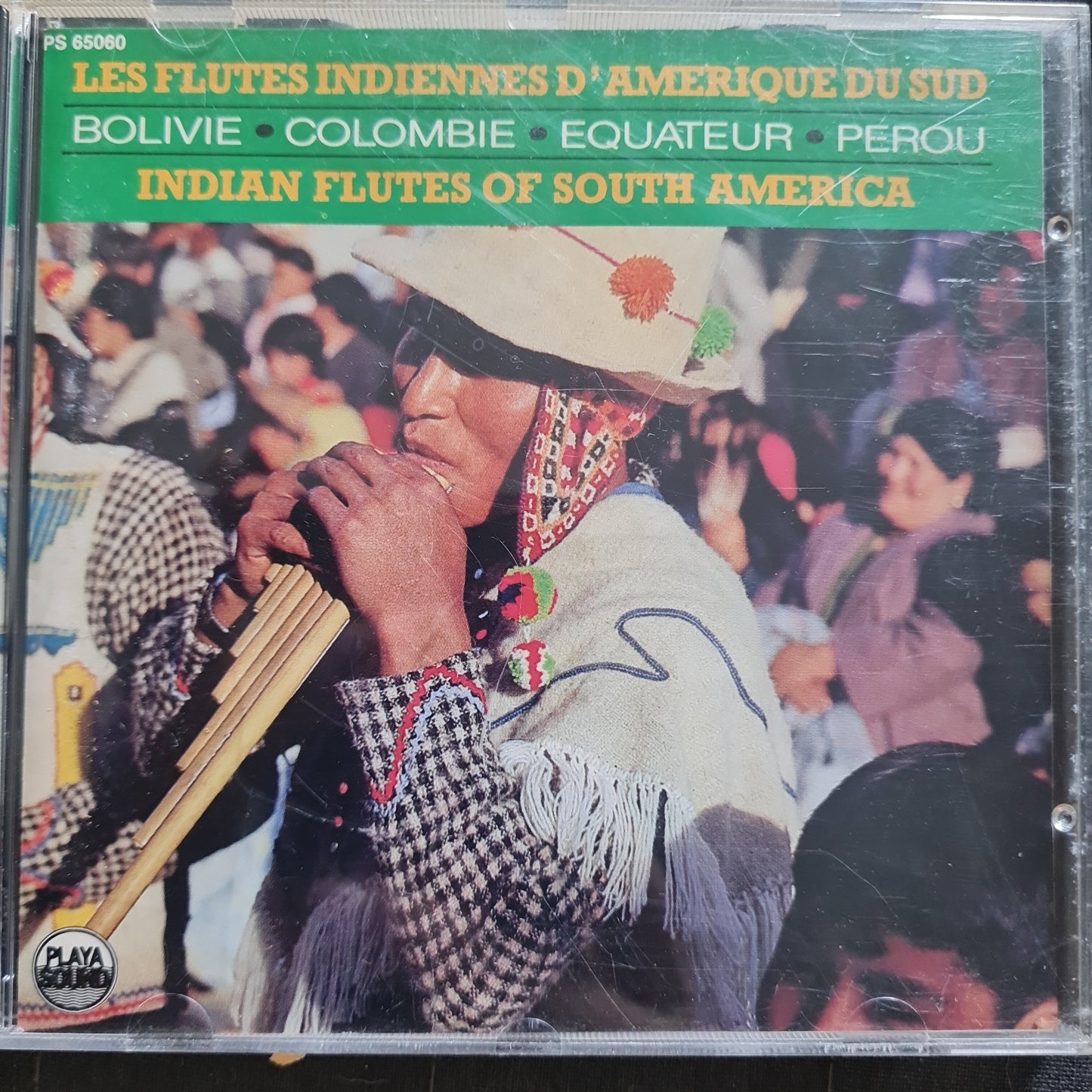 Les flûtes indiennes d'Amérique du sud Bolivie - Colombie - Équateur - Pérou 3298490650608 cd occasion
