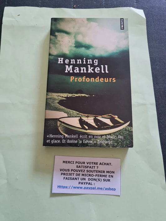 Profondeurs - Henning Mankell