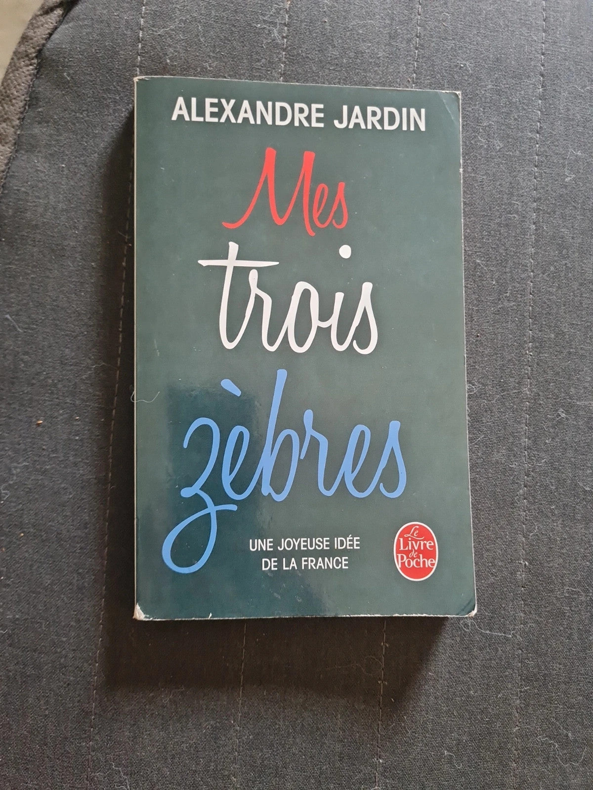 Mes trois zèbres, Alexandre Jardin