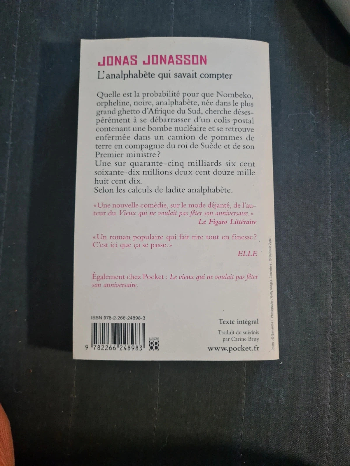 L'analphabète Qui Savait Compter - Jonasson Jonas