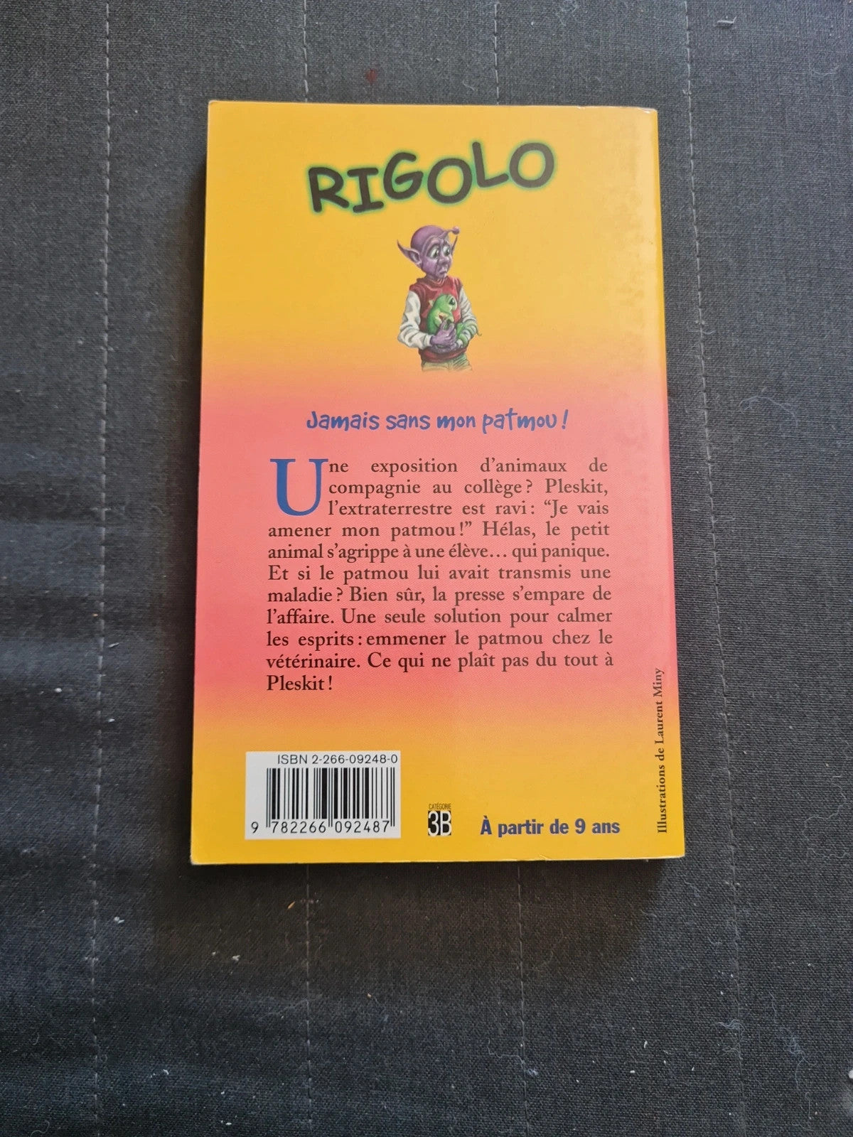 Rigolo Tome 29 Jamais Sans Mon Patmou ! - Bruce Coville - Pocket junior J885