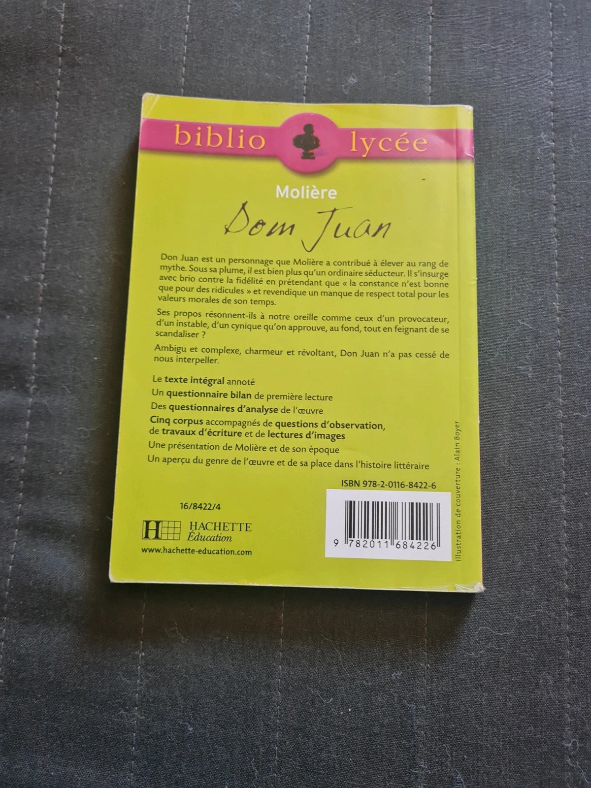 Dom Juan - Molière - Bibliolycée 2 - hachette