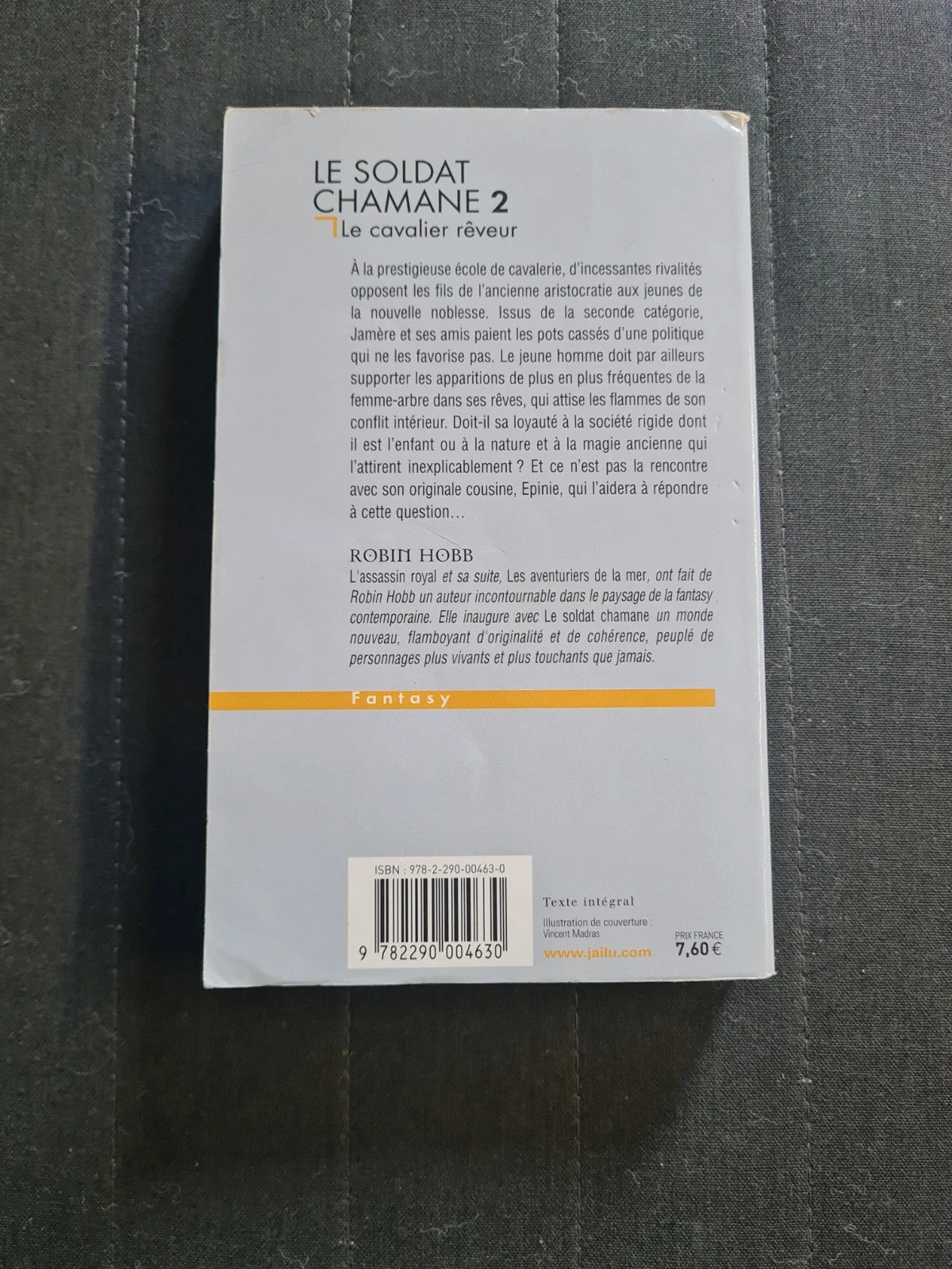 Robin Hobb
Le Soldat chamane
Tome 2 - Le cavalier rêveur