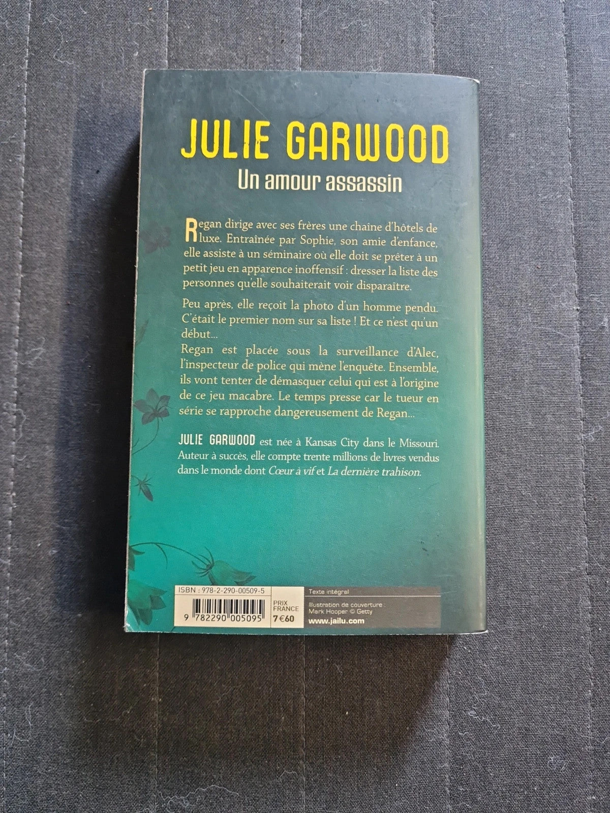 Un amour assassin, Julie Garwood, Erika Ruiz