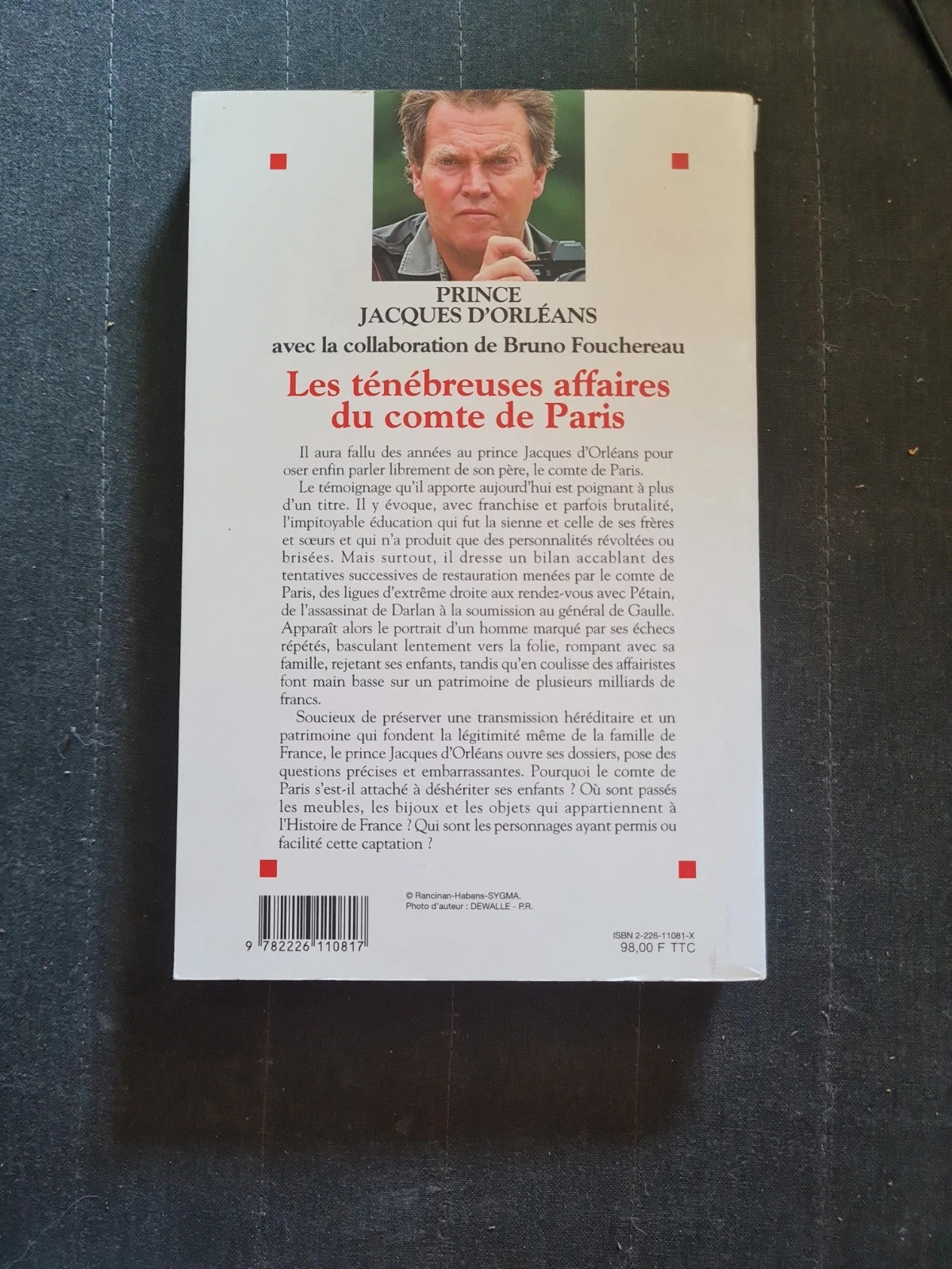 Les Ténébreuses Affaires Du Comte De Paris - Jacques d'Orleans