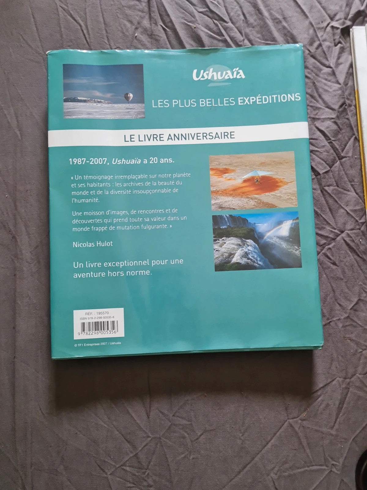 Ushuaïa les plus belles expéditions Nassera Zaid sous la direction de Nicolas Hulot