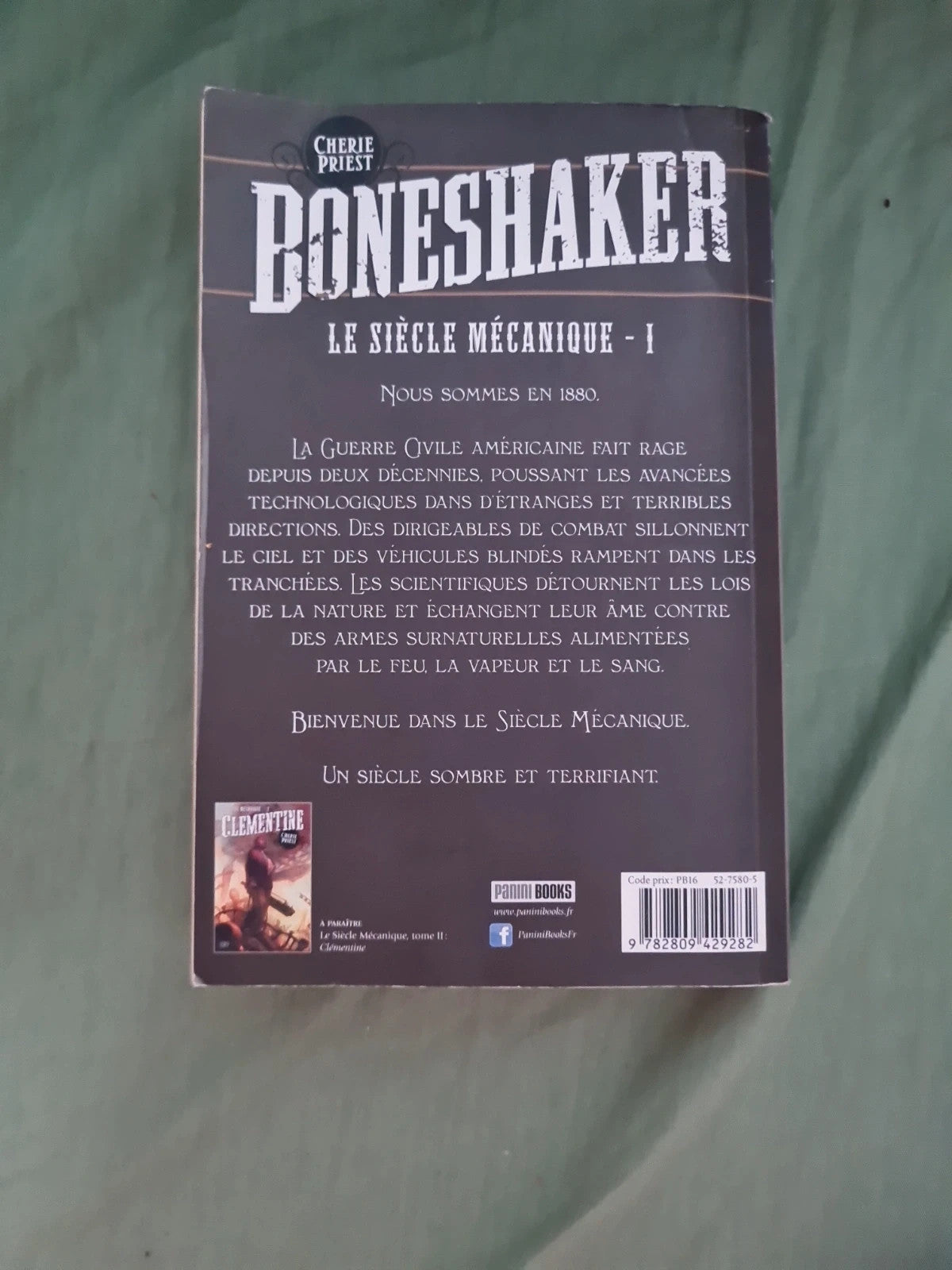 Boneshaker,  le siècle Mécanique,  Cherie Priest