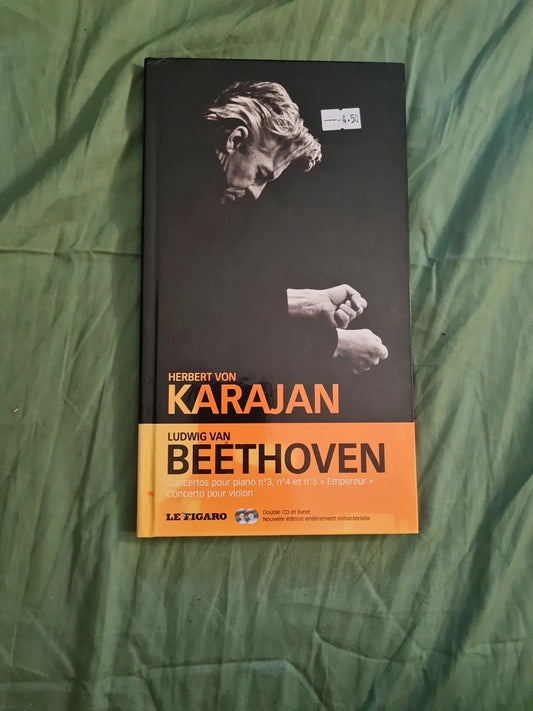 Herbert Von Karajan, Ludwig Van Beethoven , livre + double cd