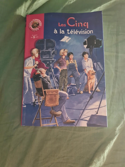 Les Cinq à la télévision , Enid Blyton