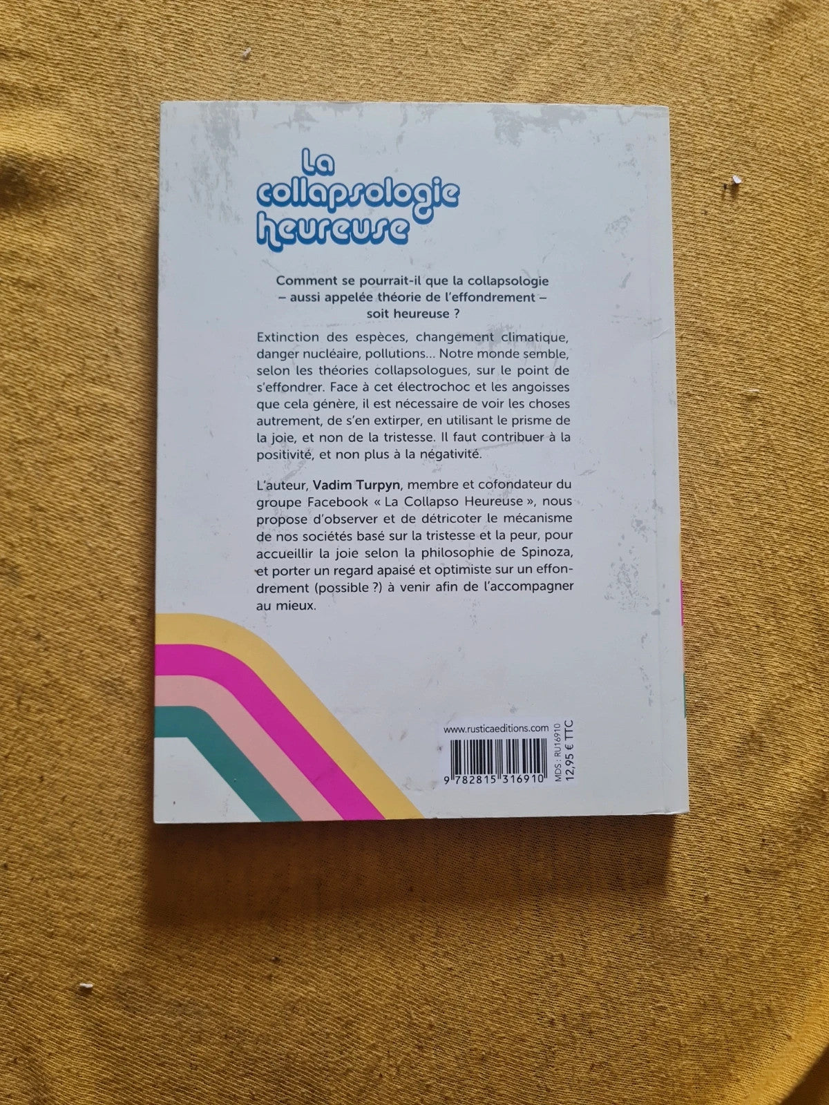 La collapsologie heureuse,  l'art de sepréparer au changement , Vadim Turpyn