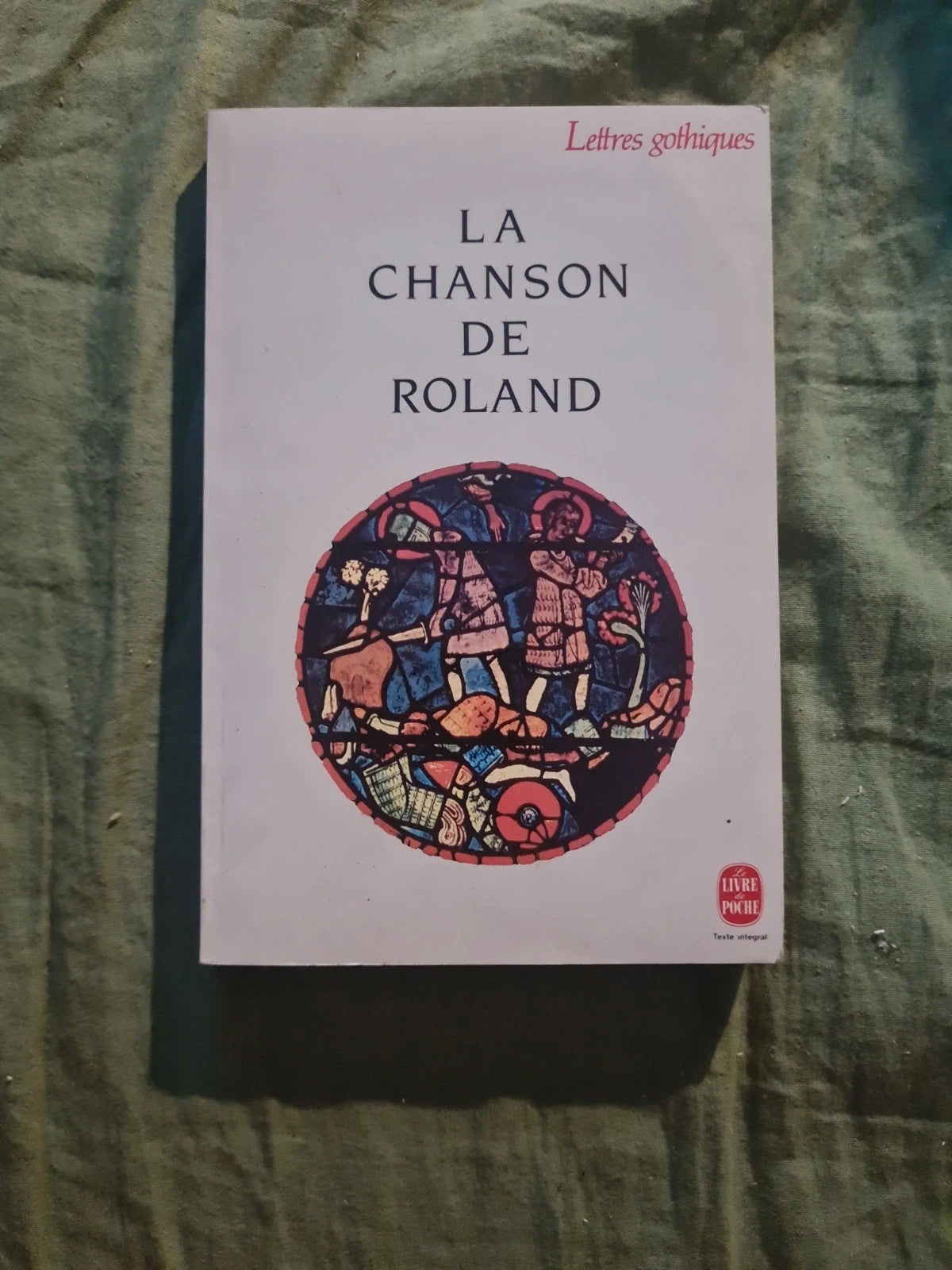 La chanson de Roland, lettres gothiques