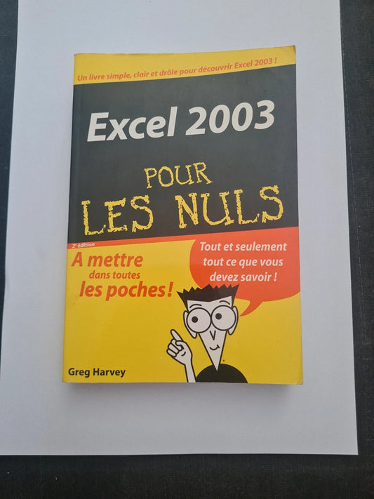 Excel 2003 pour les nuls