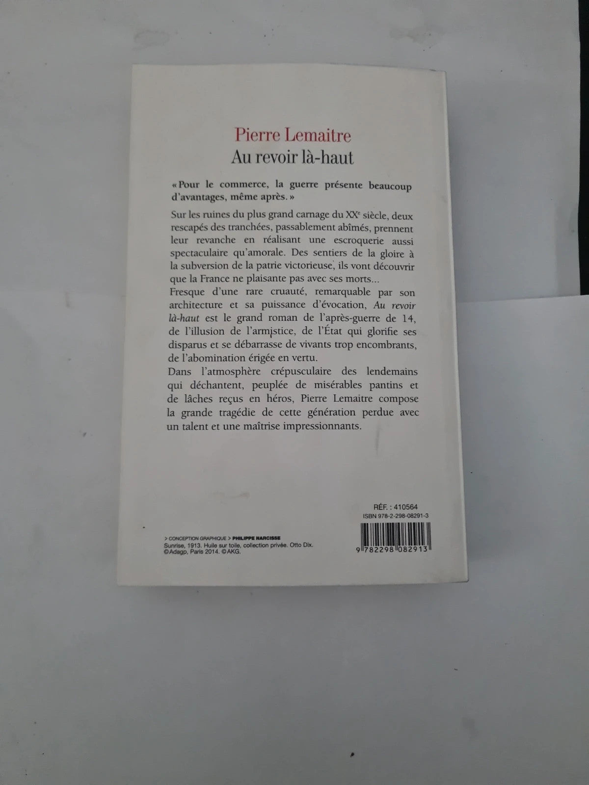 Au revoir là-haut, Pierre Lemaitre