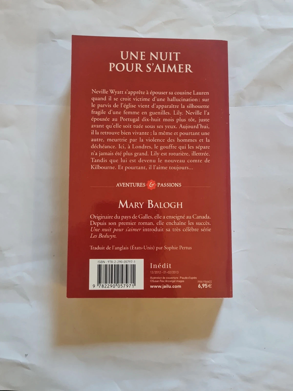 Une nuit pour s'aimer,  Mary Balogh