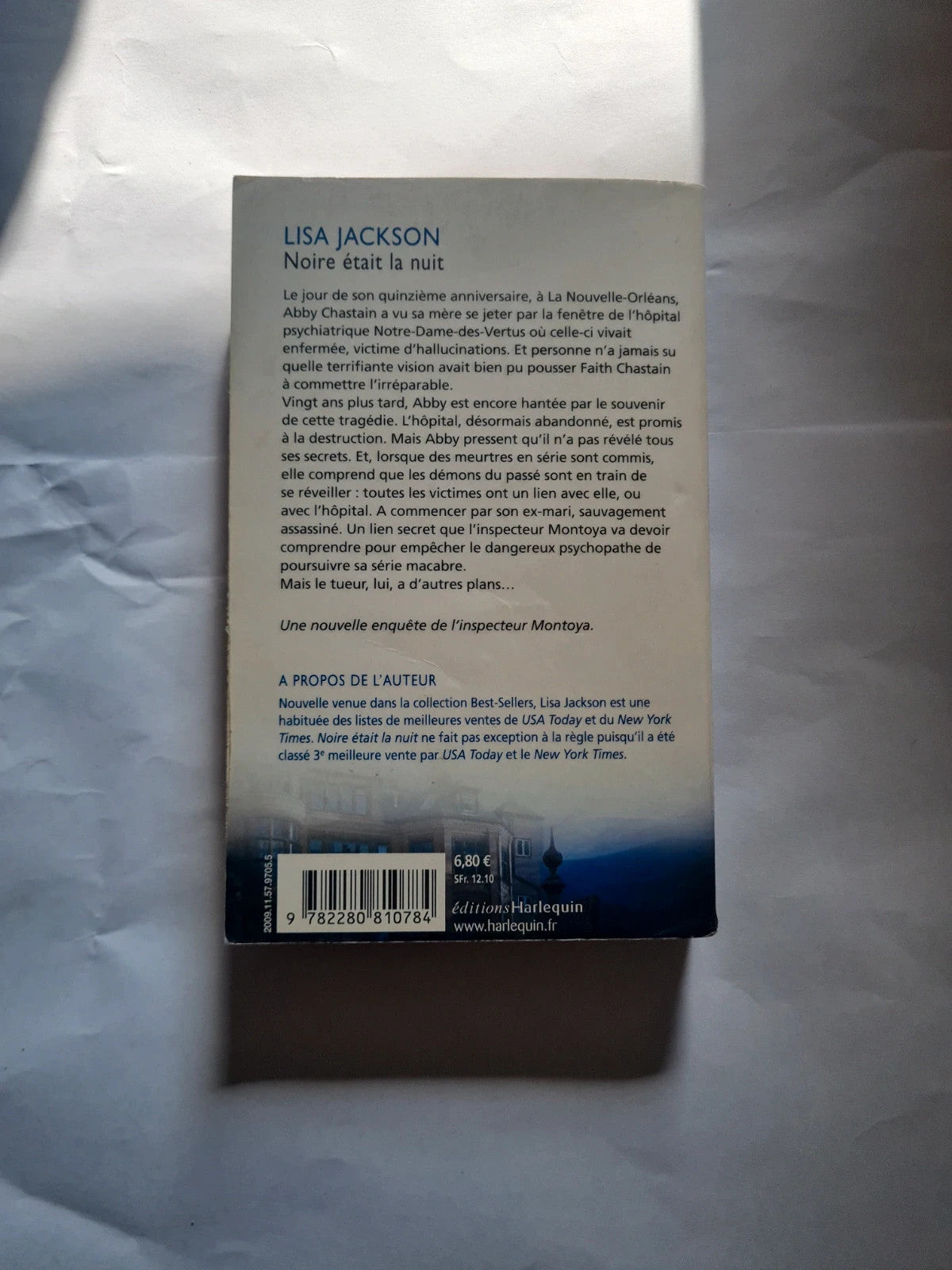 Noire était la nuit, Lisa Jackson