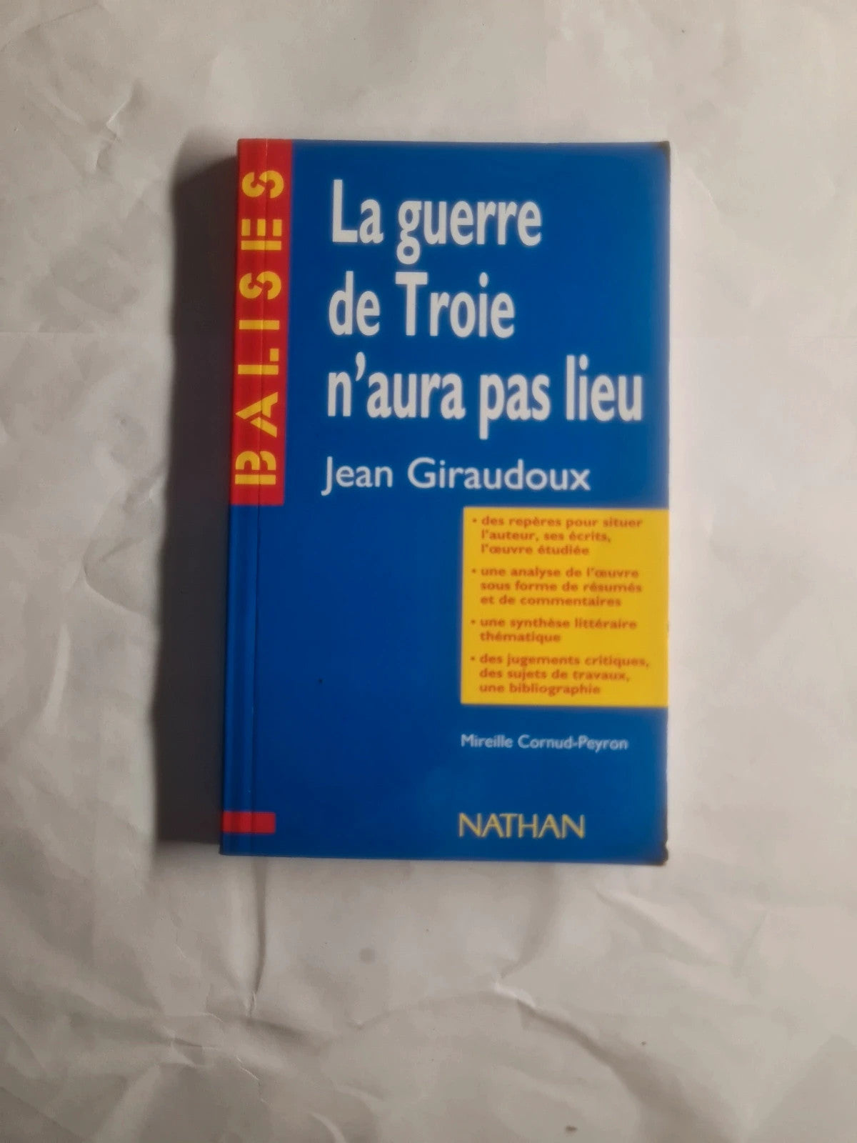 La guerre de Troie n'aura pas lieu , Jean Giraudoux , Mireille Cornud Peyron