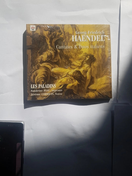 Georg Friedrich Haendel , Cantates & duos italiens, Les paladins sous blister