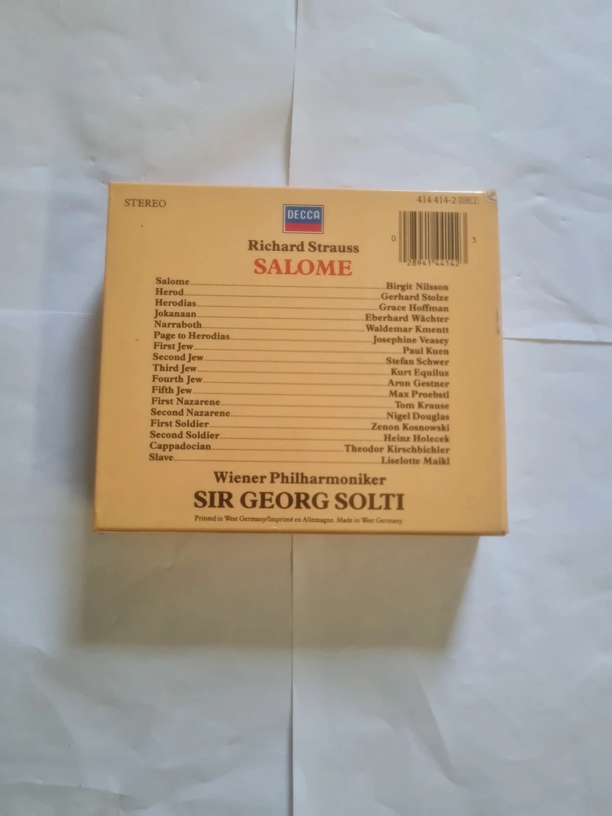 Richard Strauss - Birgit Nilsson, Wiener Philharmoniker, Sir Georg Solti – Salome