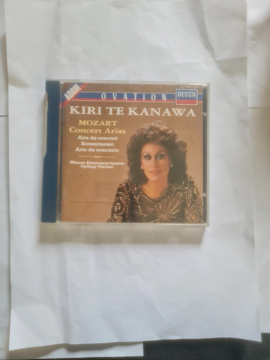 Mozart* - Kiri Te Kanawa, Wiener Kammerorchester, György Fischer – Concert Arias For Soprano