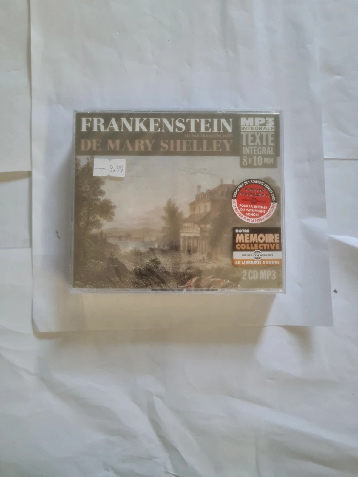 Frankenstein lu par François Hatt de Mary Shelley