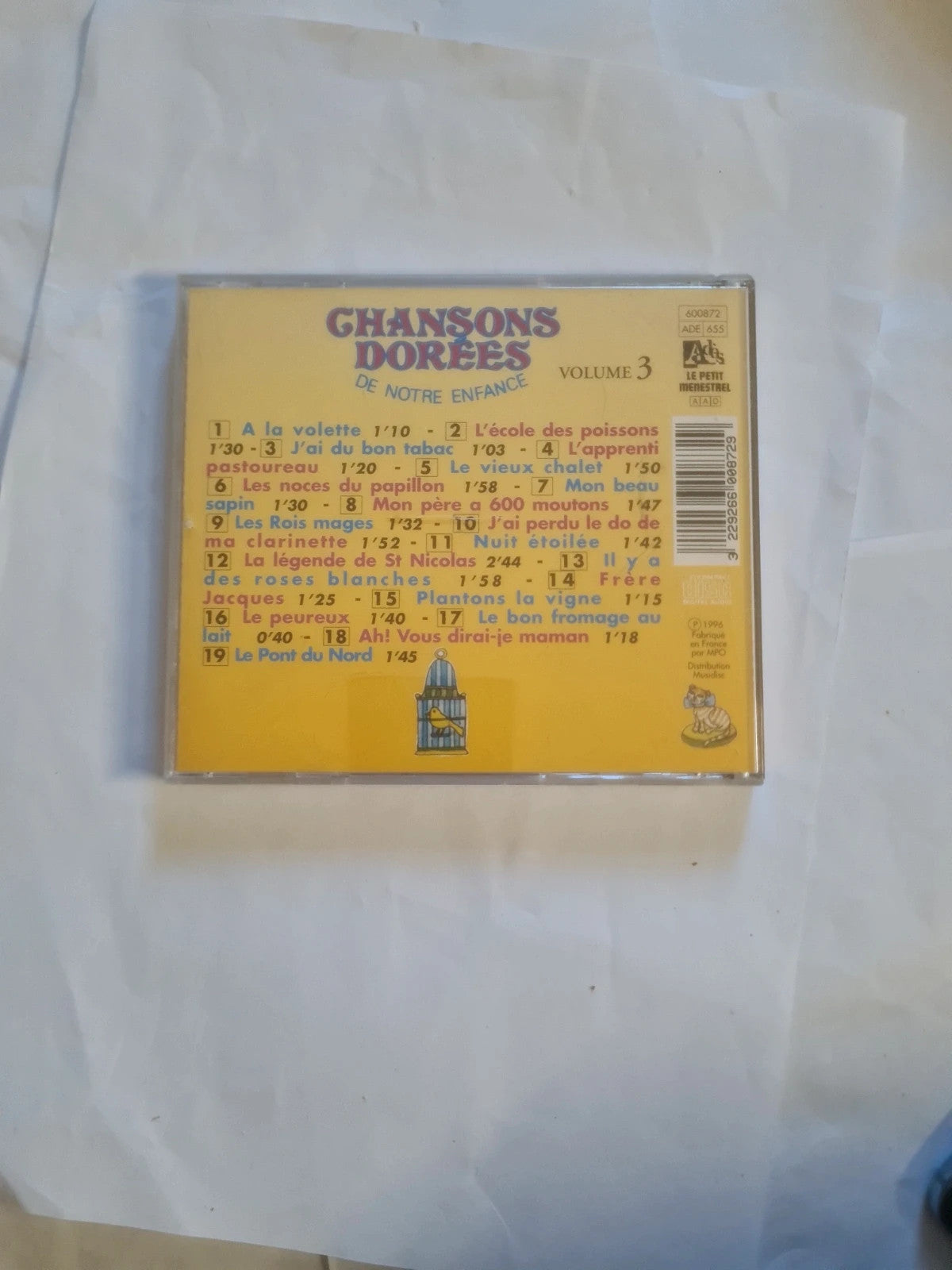 Chansons Dorées De Notre Enfance Volume 3