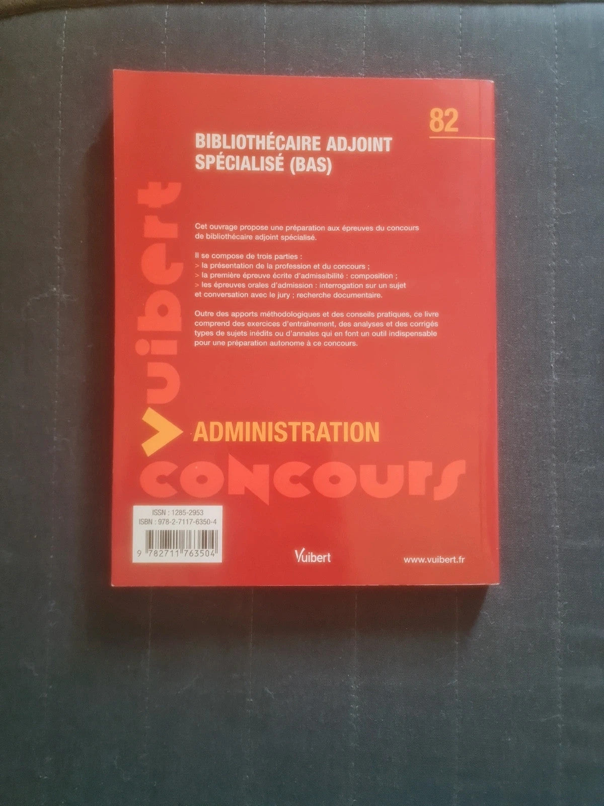 Bibliothécaire adjoint spécialisé ( B A S )