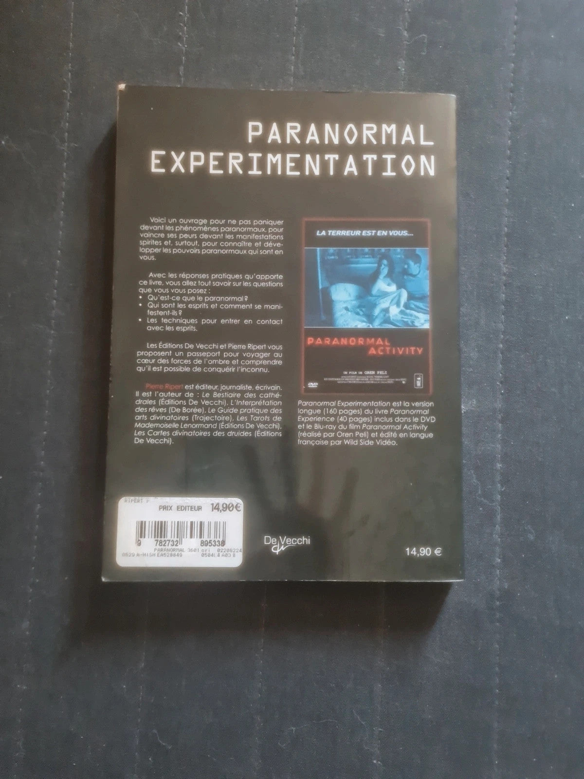 Paranormal expérimentation,  Pierre Ripert