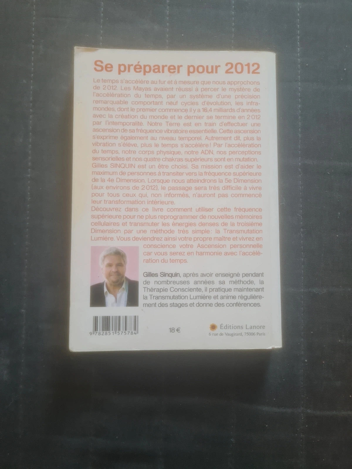 Se préparer pour 2012 , Gilles Sinquin