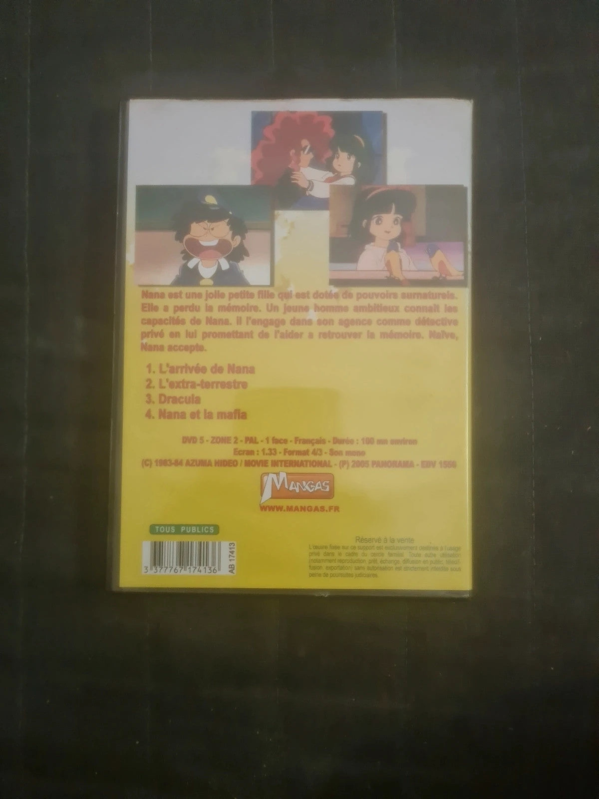 Dvd Supernana vol 1 épisodes 1 à 4 collector