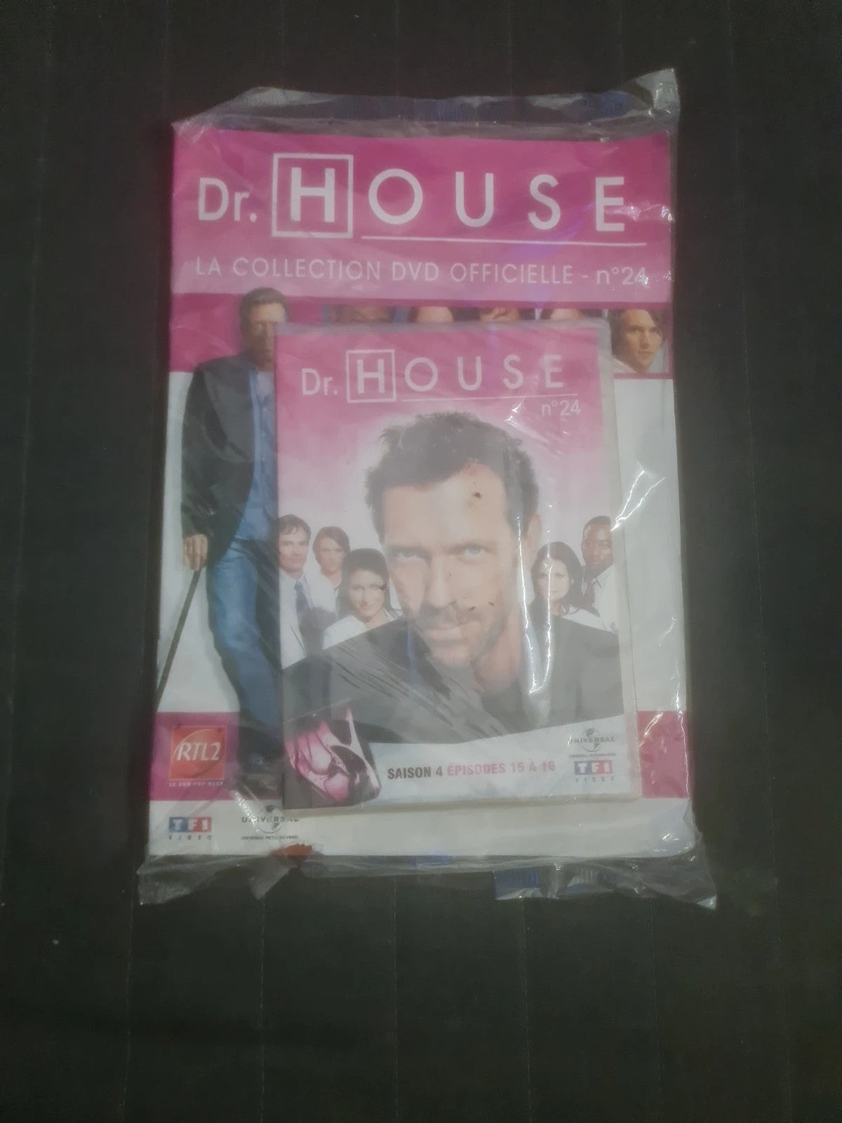 Dvd Dr house n°24 saison 4 épisode 15 à 16