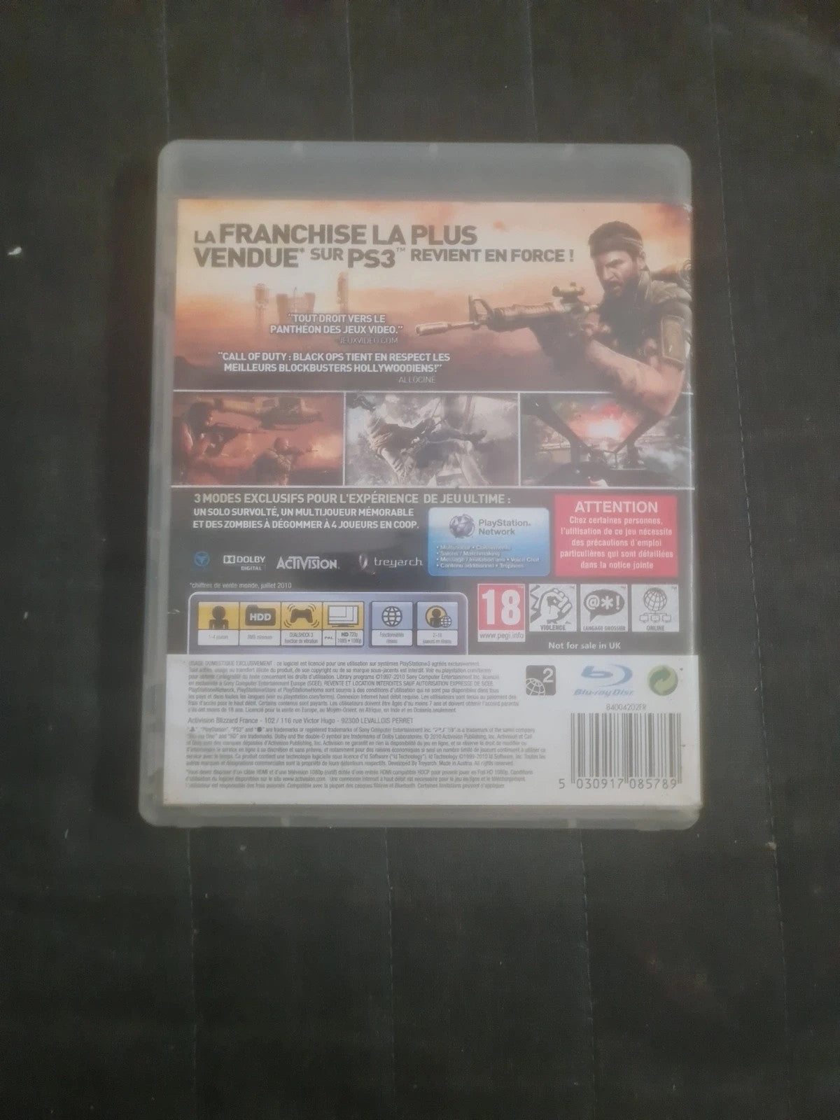 Call of duty Black ops  PlayStation 3 ps3