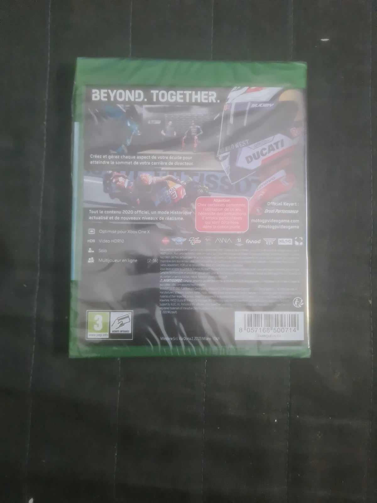 Moto Gp 20 xboxone sous blister