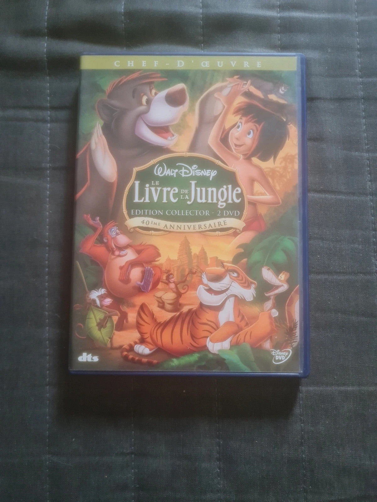 Dvd Disney le livre de la jungle 40ème anniversaire