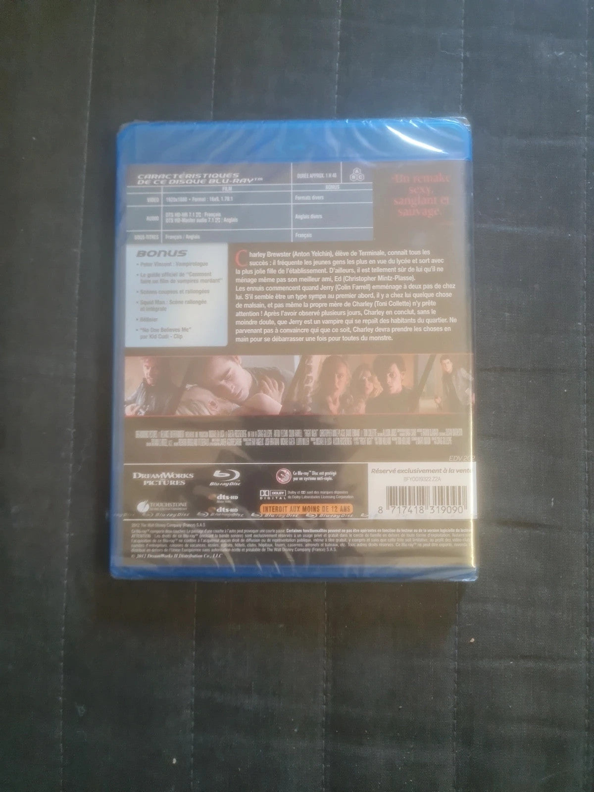 Fright Night , blu-ray sous blister