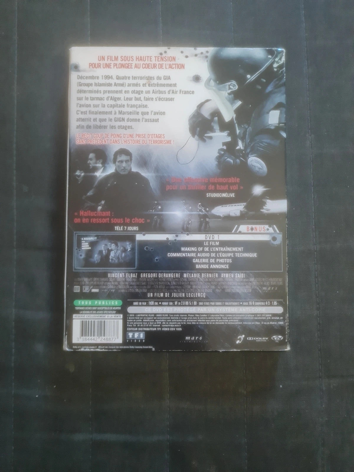 Dvd l'assaut , Julien Leclercq