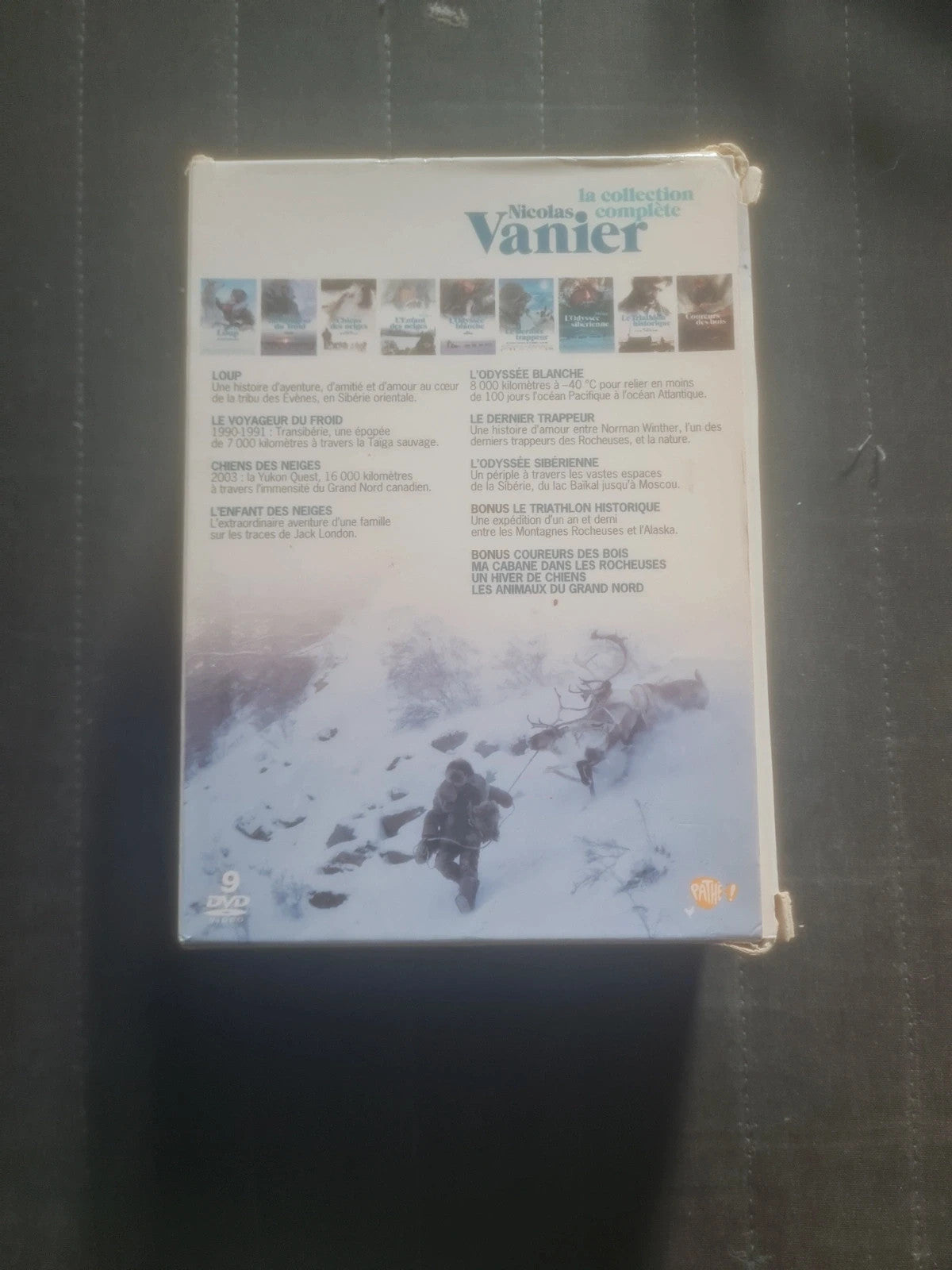 Nicolas Vanier la collection complète 9 dvd