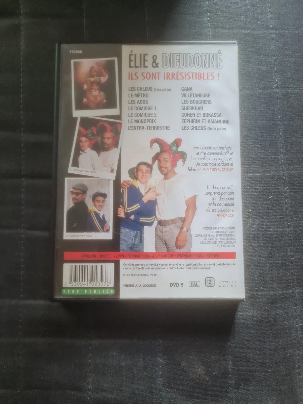 Dvd Élie & Dieudonné