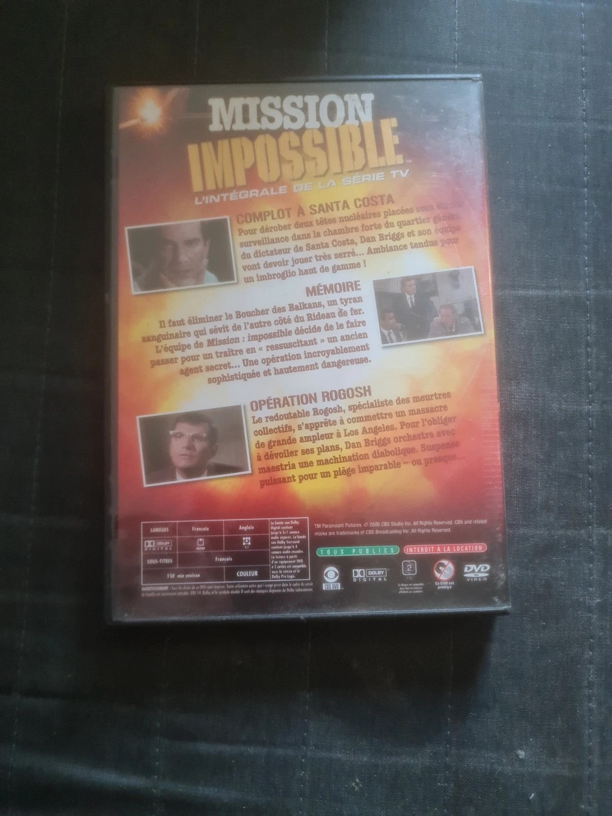 Dvd série mission impossible n°1