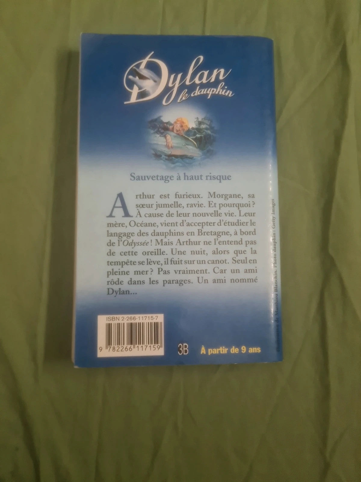 Dylan le dauphin,  sauvetage à haut risque , Florence Renaud