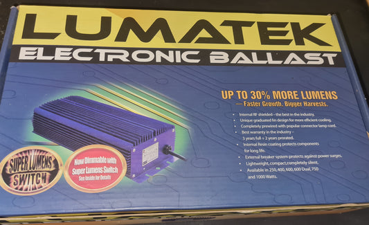 LUMATEK LK 4240 - BALLAST ÉLECTRONIQUE, 400W, 240V