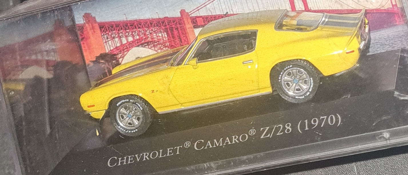 Chevrolet camaro Z28 1970 1/43 ème métal Altaya