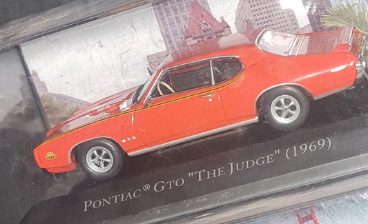 Pontiac GTO (The Judge) 1969 , 1/43 ème métal Altaya
